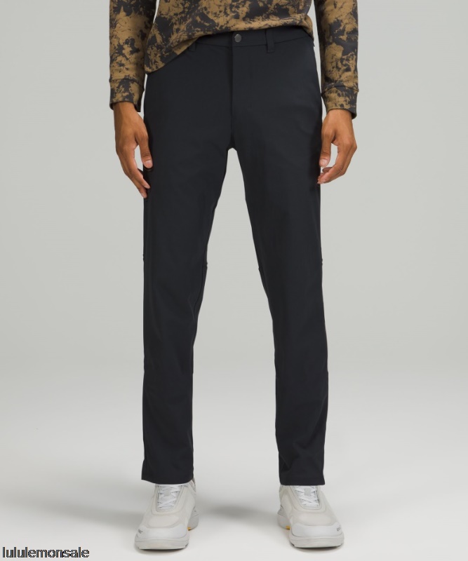 Lululemon Deutschland DELULU1034 | Obsidian Commission Slim-Fit Hose 34 Warpstreme